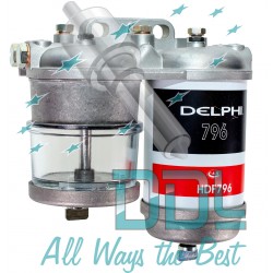 22D1059 CAV Delphi Filter Assembly 1/2 UNF Double"